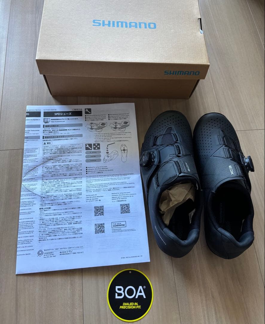 SHIMANO シマノ XC3 SH-XC300ブラック 自転車用シューズ