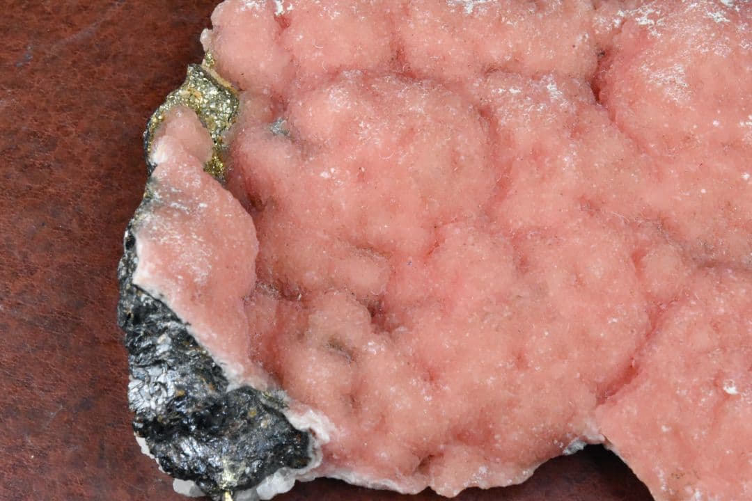 尾太鉱山産 菱マンガン鉱