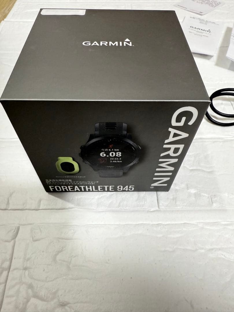 GARMIN FOREATHLETE 945 ガーミン　ダイナミクスポッド、箱付