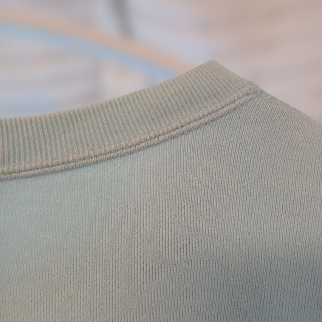 春先OK正規品美品A BATHING APE 水色 スウェット Mサイズ