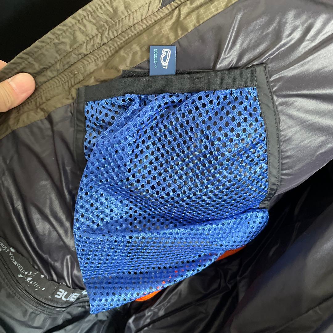 スノーボードウェア ブルーブラッド ダウンジャケット フード付き