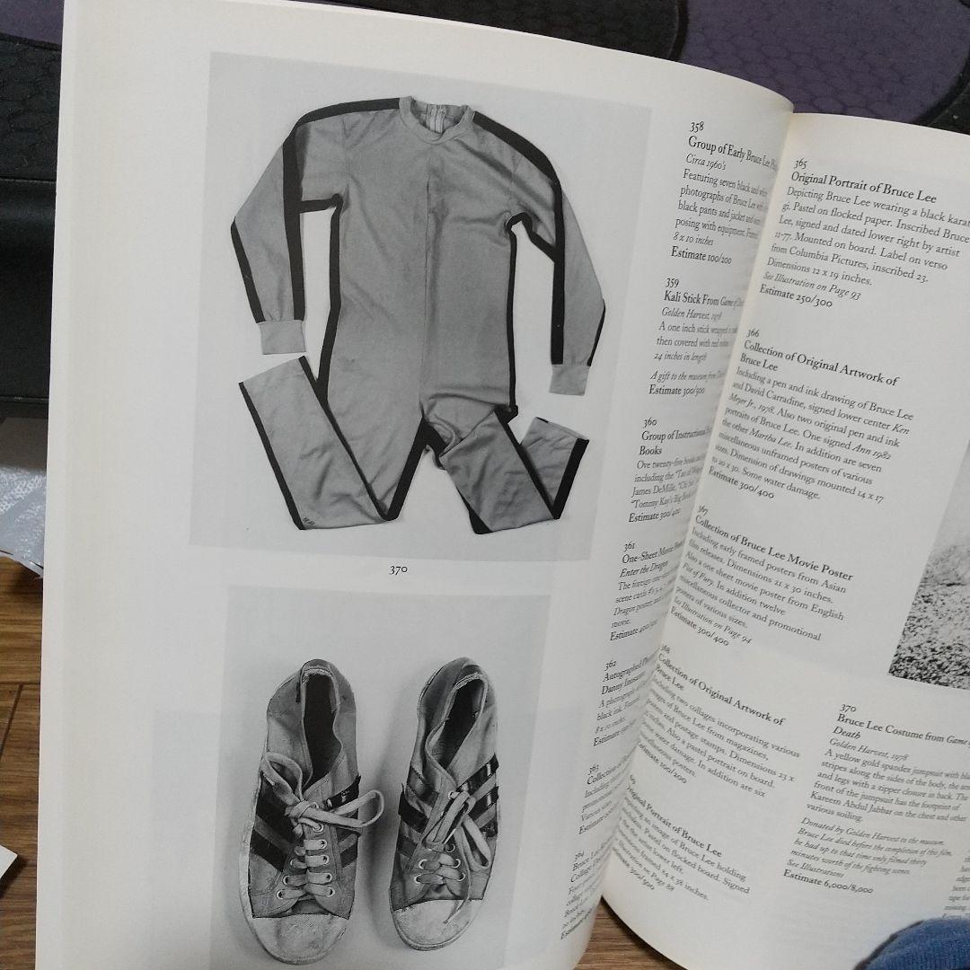 1994年オークションカタログ、ブルースリー遺品などレア‼️