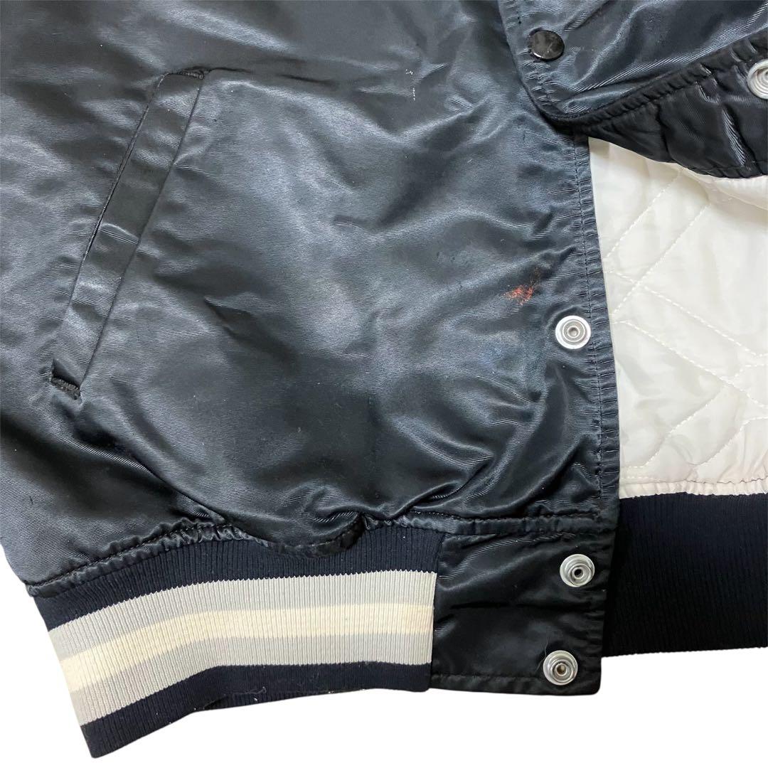 80s STARTER USA製MLB ホワイトソックス スタジャン ジャケット