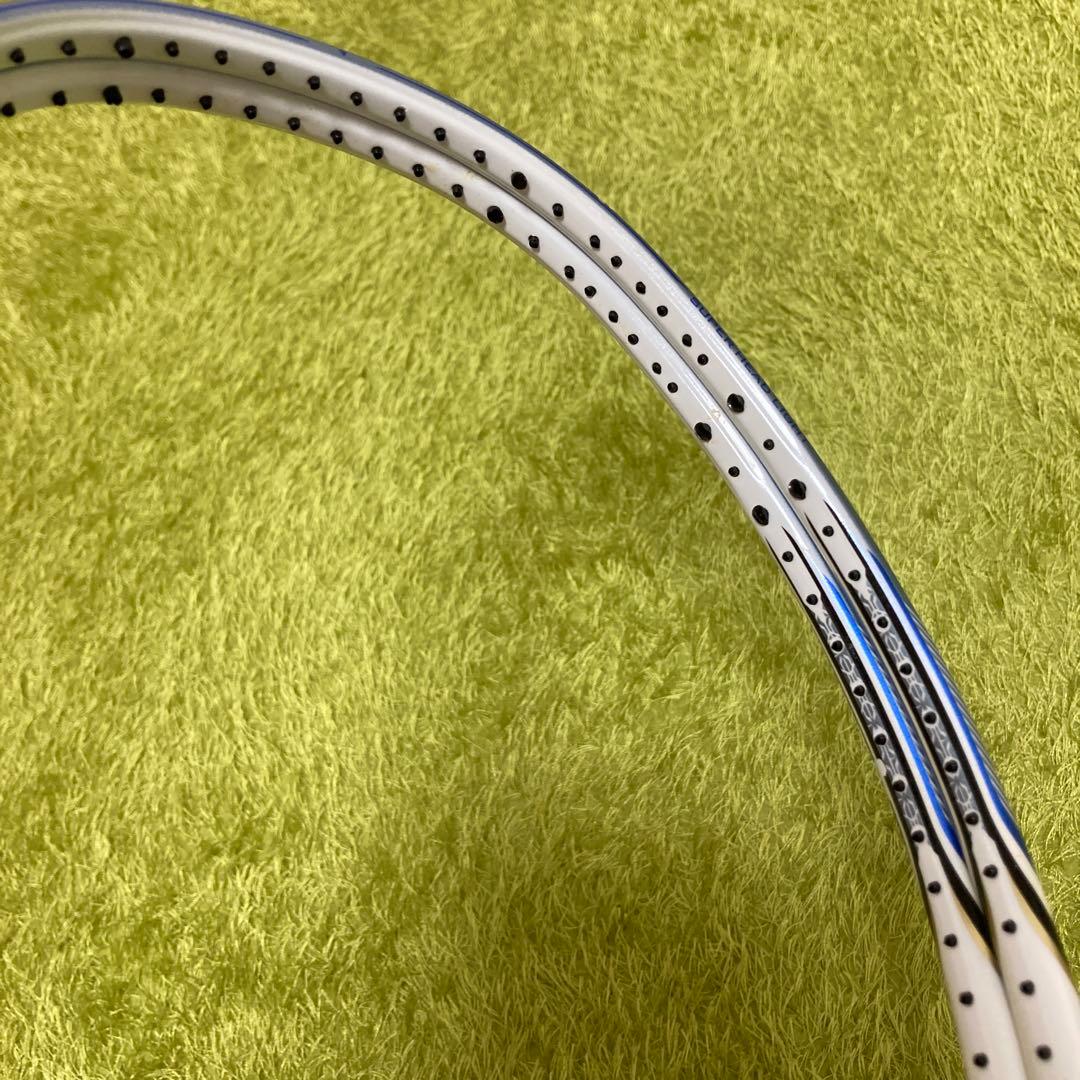 【良品】YONEX ナノレイ750 4U クリスタルブルー【2本まとめ売り】