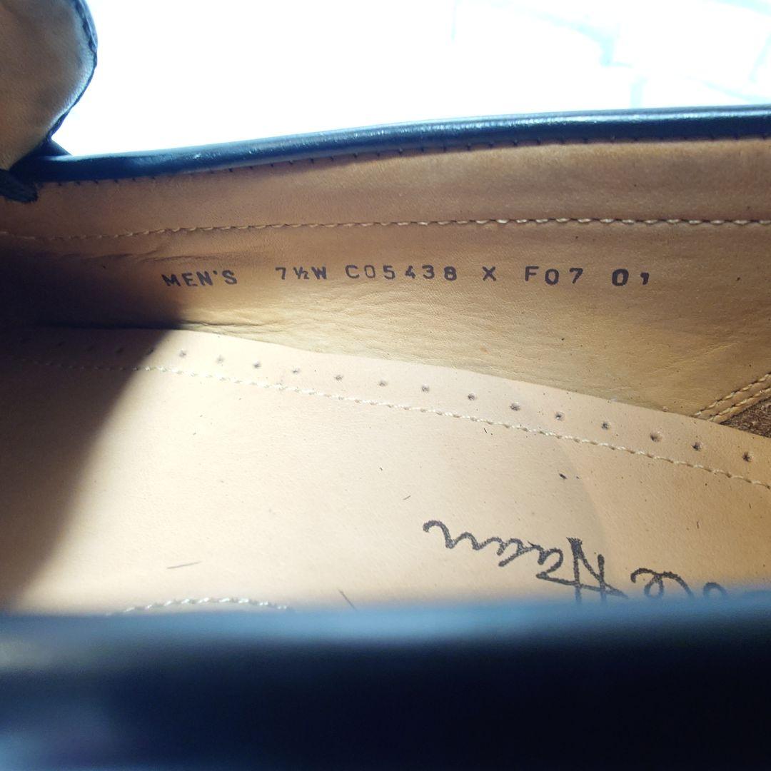 【試し履き程度】COLE HAAN タッセルローファー 黒 25cm ピンチ