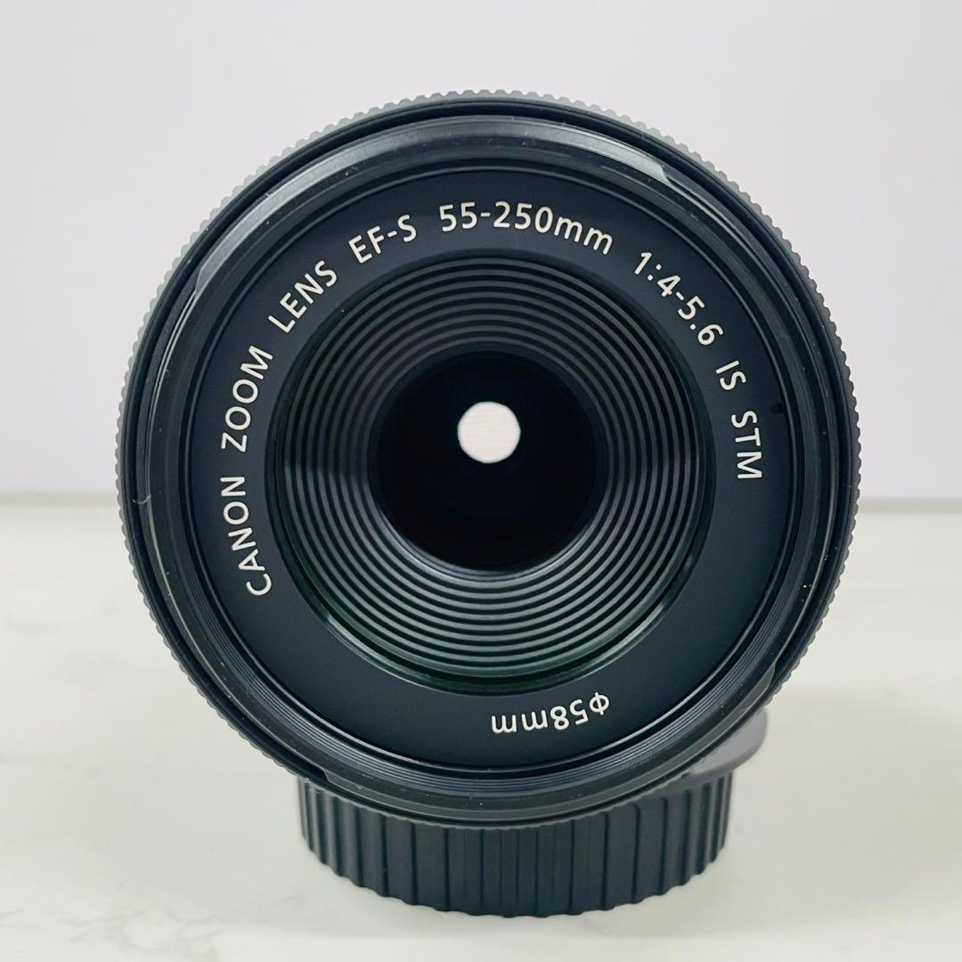 レンズ(ズーム) CANON ZOOM EFS 55-250mm F4-5.6 IS STM