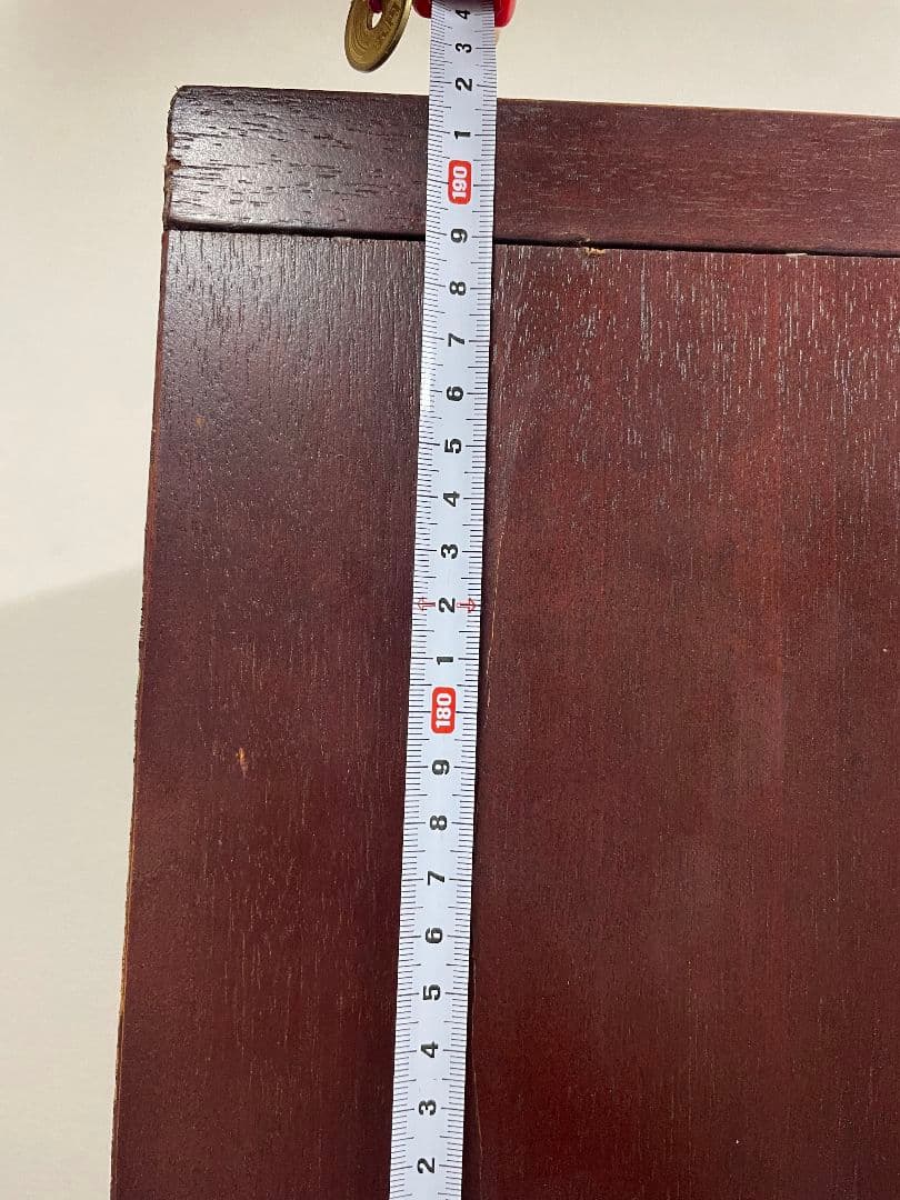 オールドカリモク カップボード スリムキャビネット ジャパンビンテージ