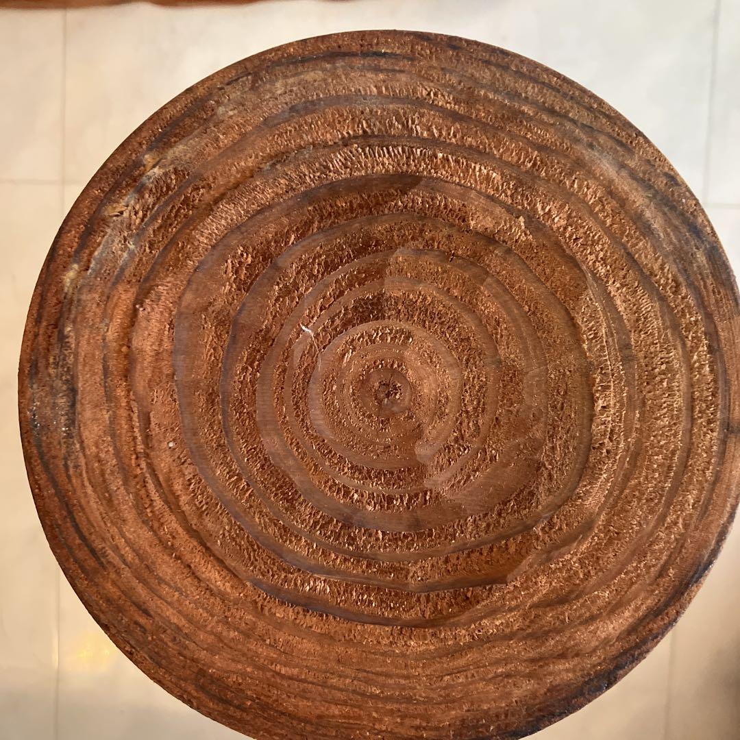 屋久杉こけし　ひな祭り　ペアこけし　アンティーク 世界遺産　屋久杉工芸品