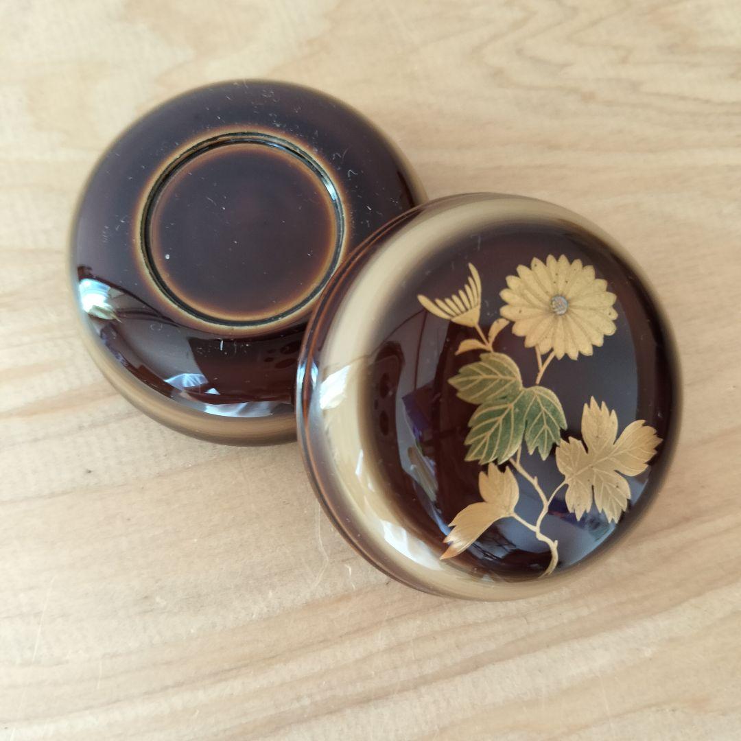 茶道具 四季の花蒔絵 香合 12個セット 田中修孝