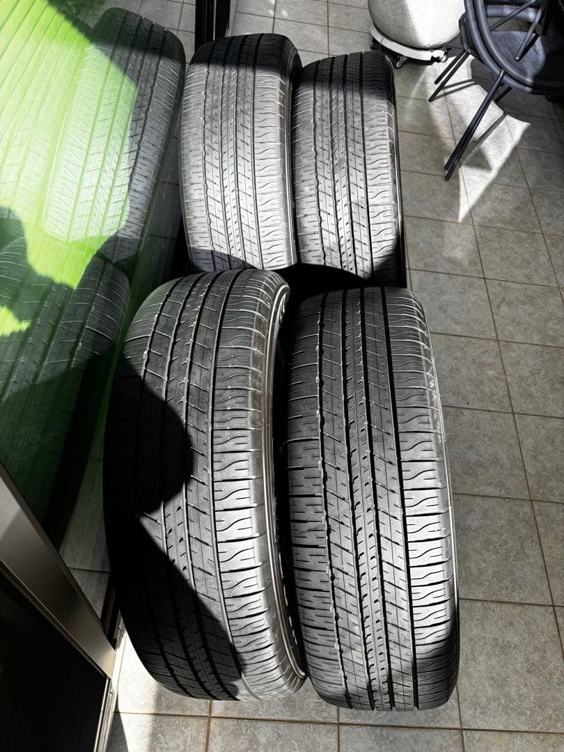 (新車外し美品) レクサスGX550 バージョンL 純正22AW4本タイヤセット