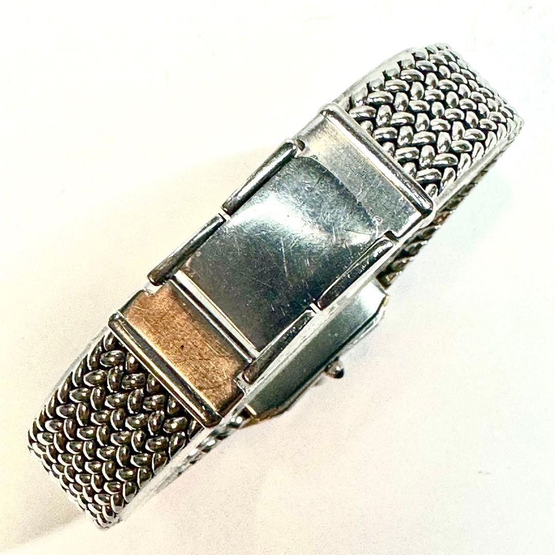 稼働/k18/SS SEIKO CRECOR 8420-6690 レディース