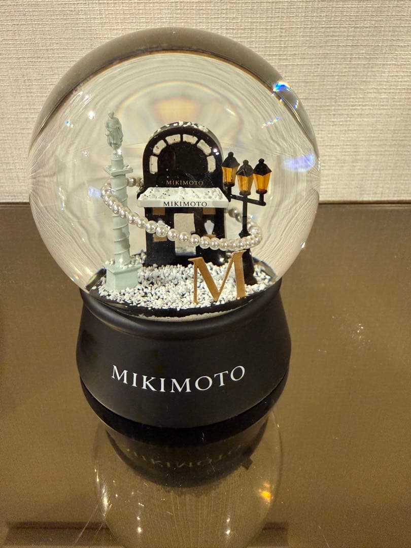 【新品】MIKIMOTO スノードーム