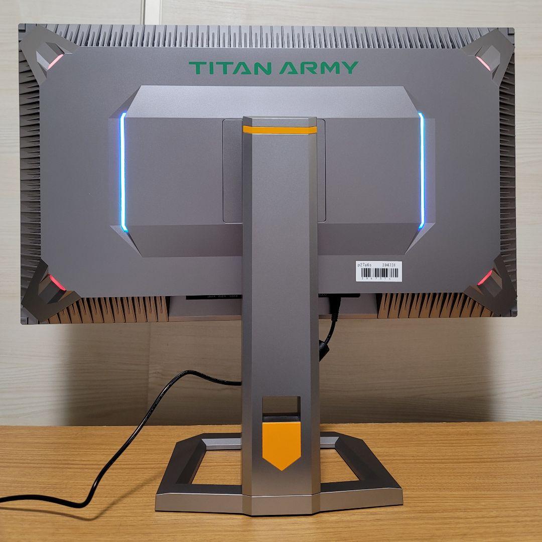 Titan Army 27型Mini LED QHD 240Hz HDR1000