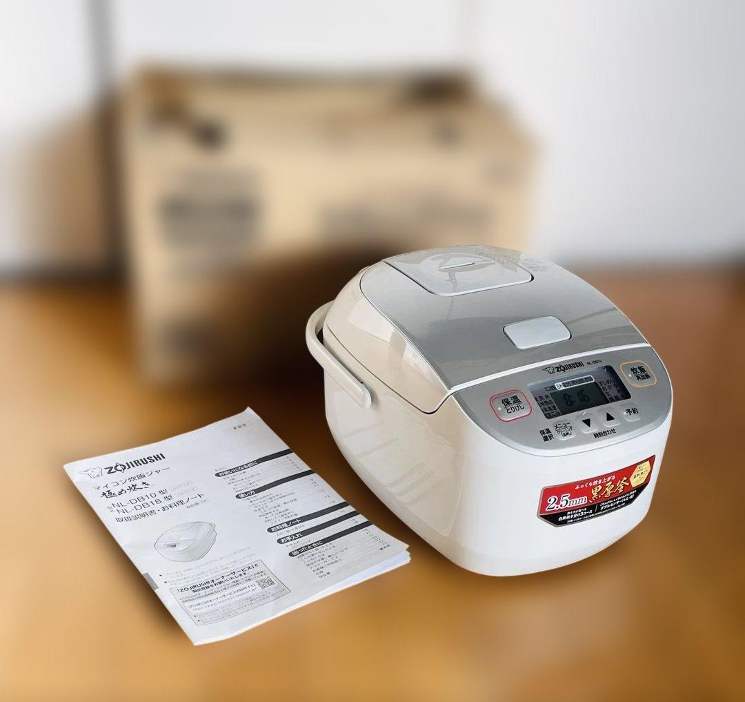 象印 NL-DB10 炊飯器 ホワイト
