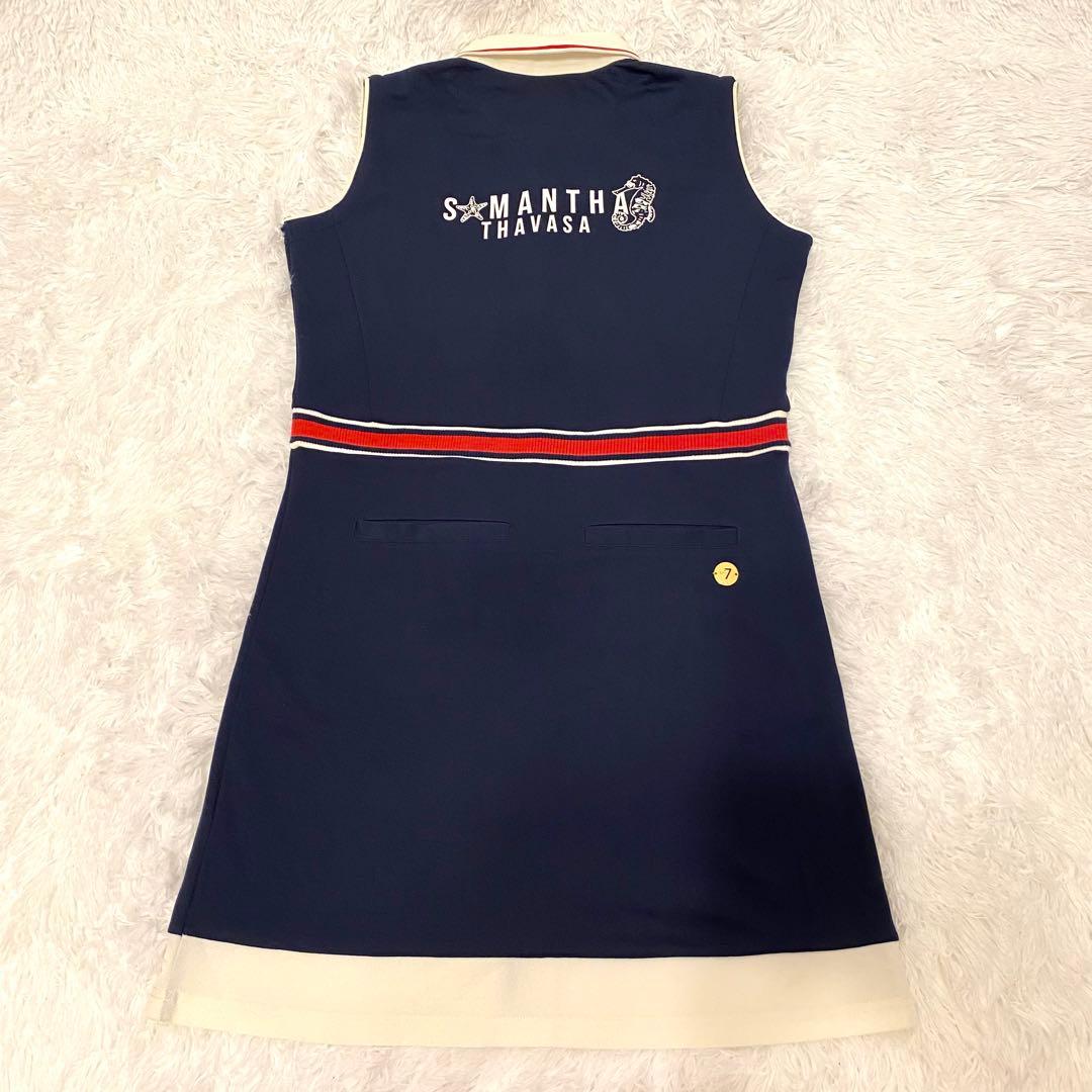 【新品】サマンサタバサ ワンピース 40 M〜L ゴルフ COOLMAX