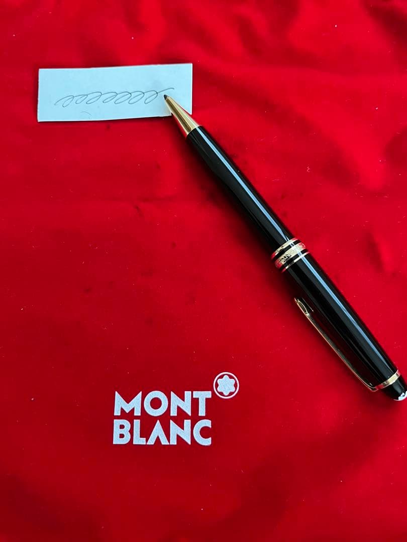 モンブランボールペン マイスターシュテュック 164 ゴールド❗️艶やかです‼️
