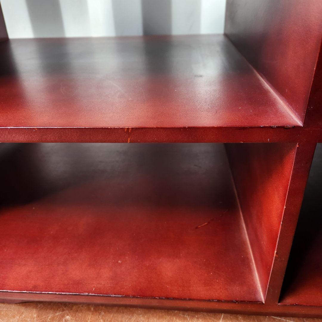 ヴィンテージ　スペースエイジ 木製 オープンシェルフ テレビボード 収納