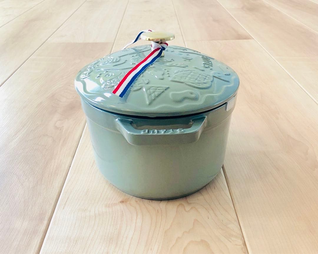 STAUB×minä perhonen ココット　オーシャン　オーバル 23cm