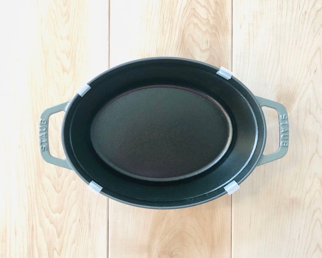STAUB×minä perhonen ココット　オーシャン　オーバル 23cm
