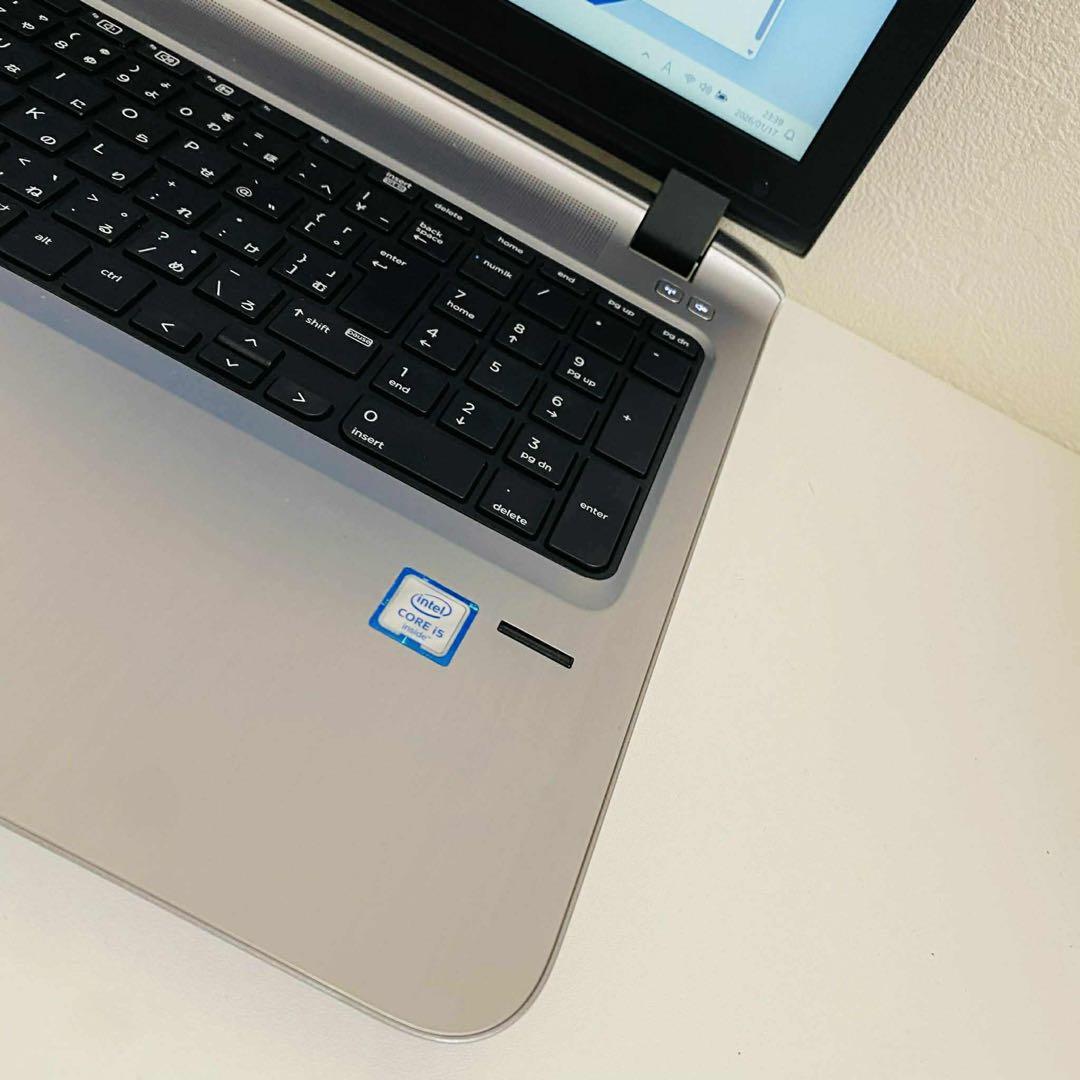 Y42 HPノートパソコン i5メモリ8G高速 Windows11オフィス付き