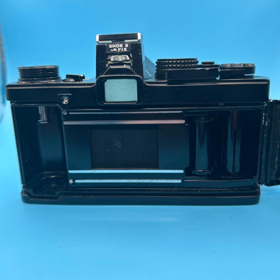 OLYMPUS OM-2 希少ブラックボディ綺麗アクセサリーシュー No-2付属