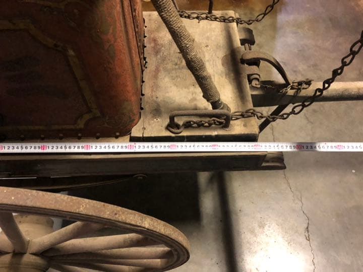 レトロ　消防ポンプ