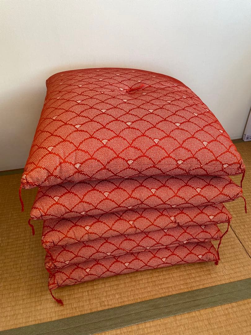 婚礼座布団　5枚組　未使用品