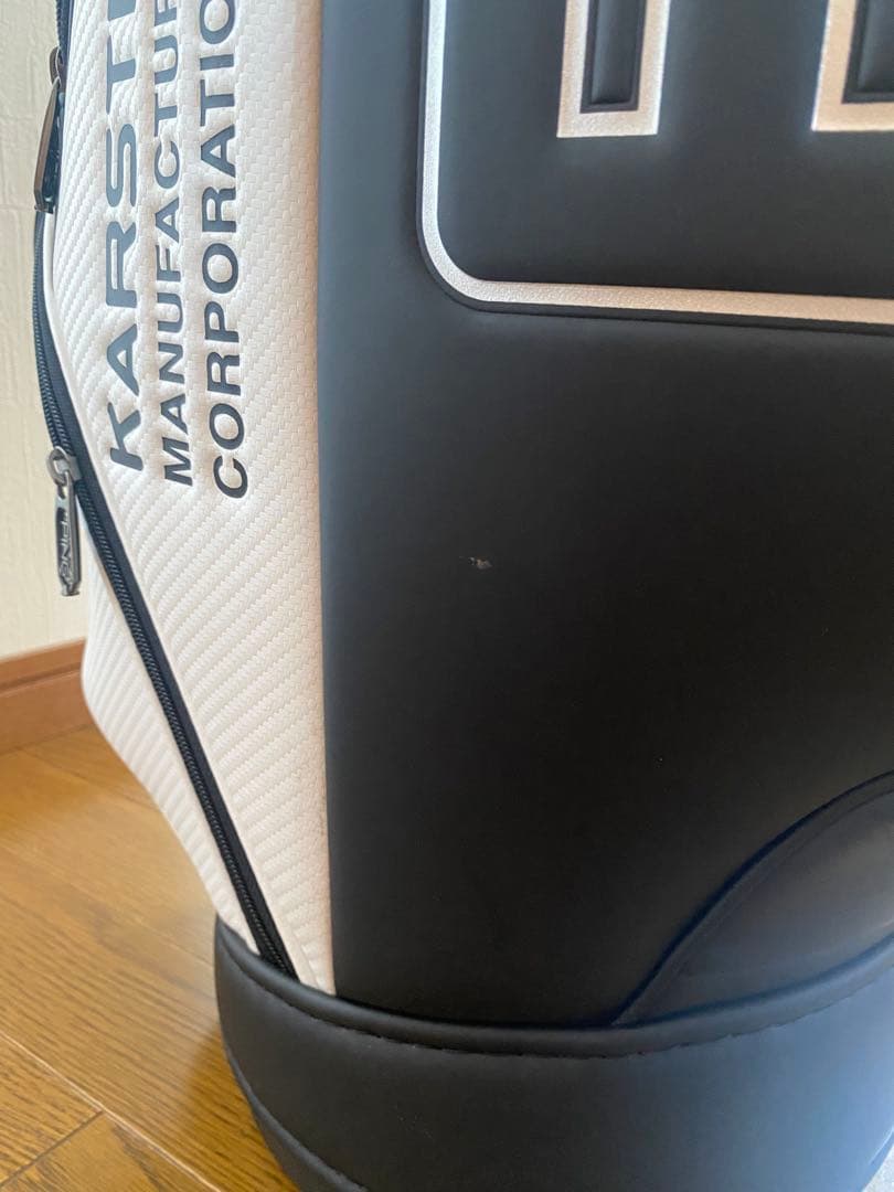 PING KARSTEN ゴルフバッグ ブラック/ホワイト