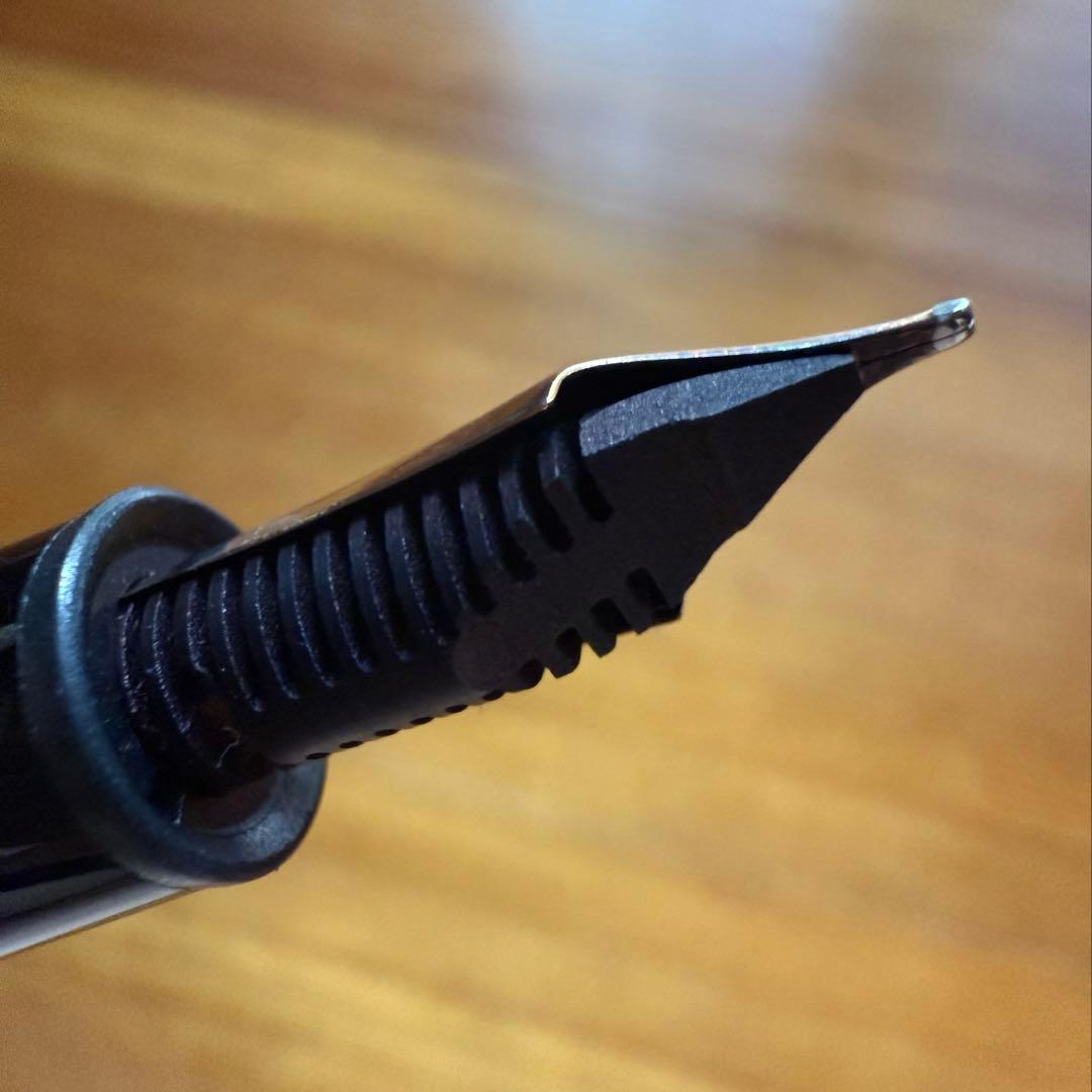 モンブラン 万年筆 146 状態良好 エボナイト芯 全金 B 太字 ブラック