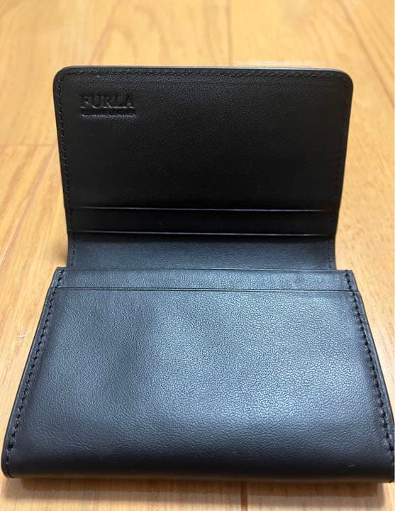 FURLA 名刺入れ ブラック