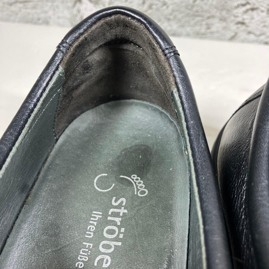 【美品】strober ストロバー 23.5 本革 メリージェーン コンフォート