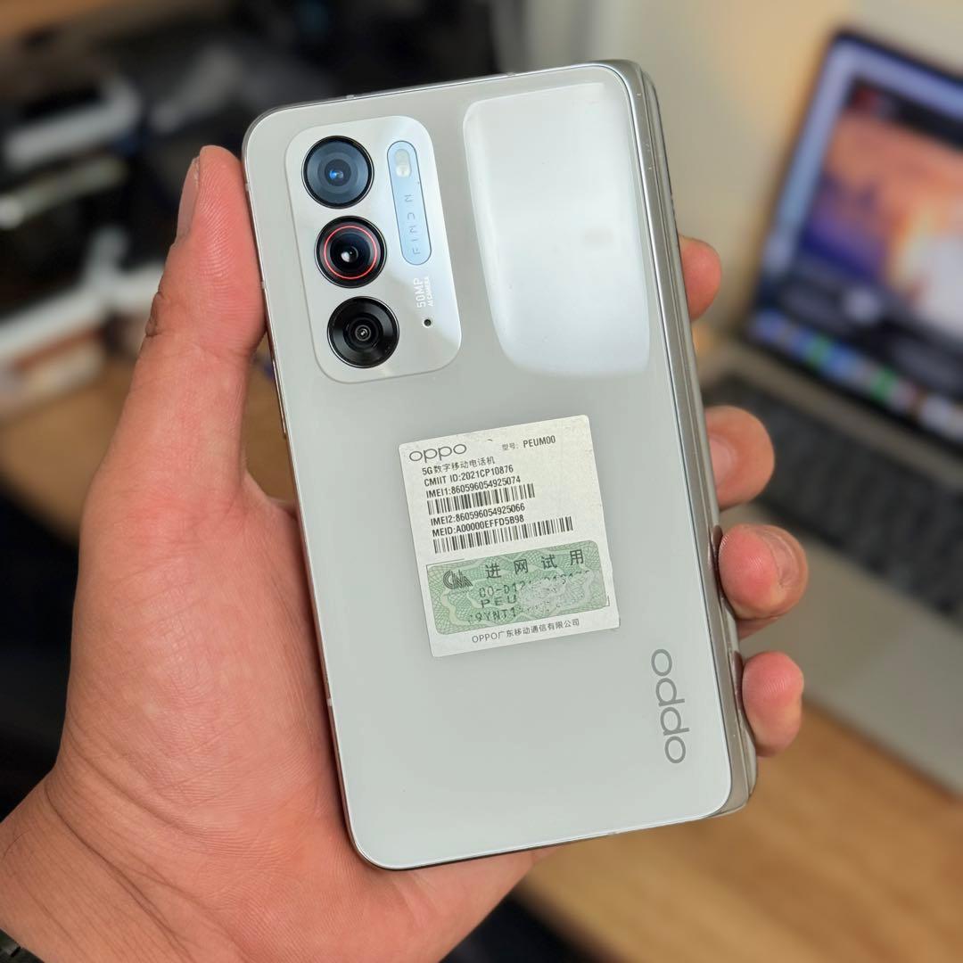 [美品] OPPO Find N ホワイト 512GB Sim Free