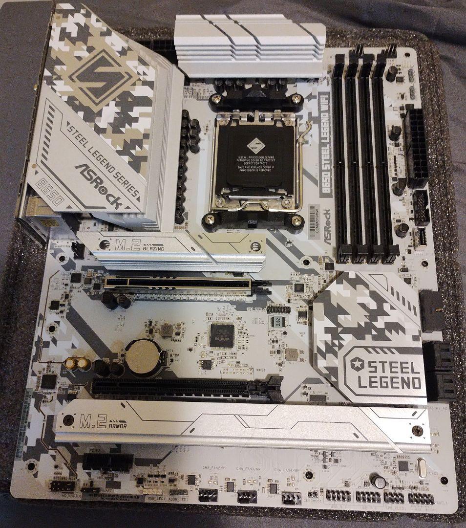 ASRock B650 Steel Legend WiFi マザーボード