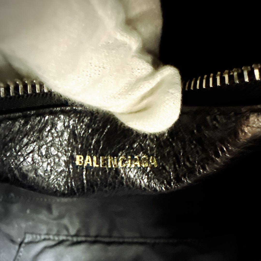 BALENCIAGA トート ショルダー 2way バザールショッパー 黒 S