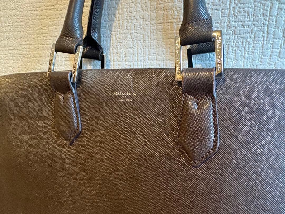 【最終値下】ペッレモルビダPELLE MORBIDAビジネスバッグ　キャピターノ