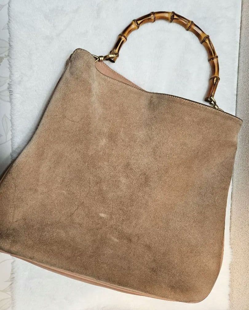 GUCCI ヴィンテージ バンブースエード