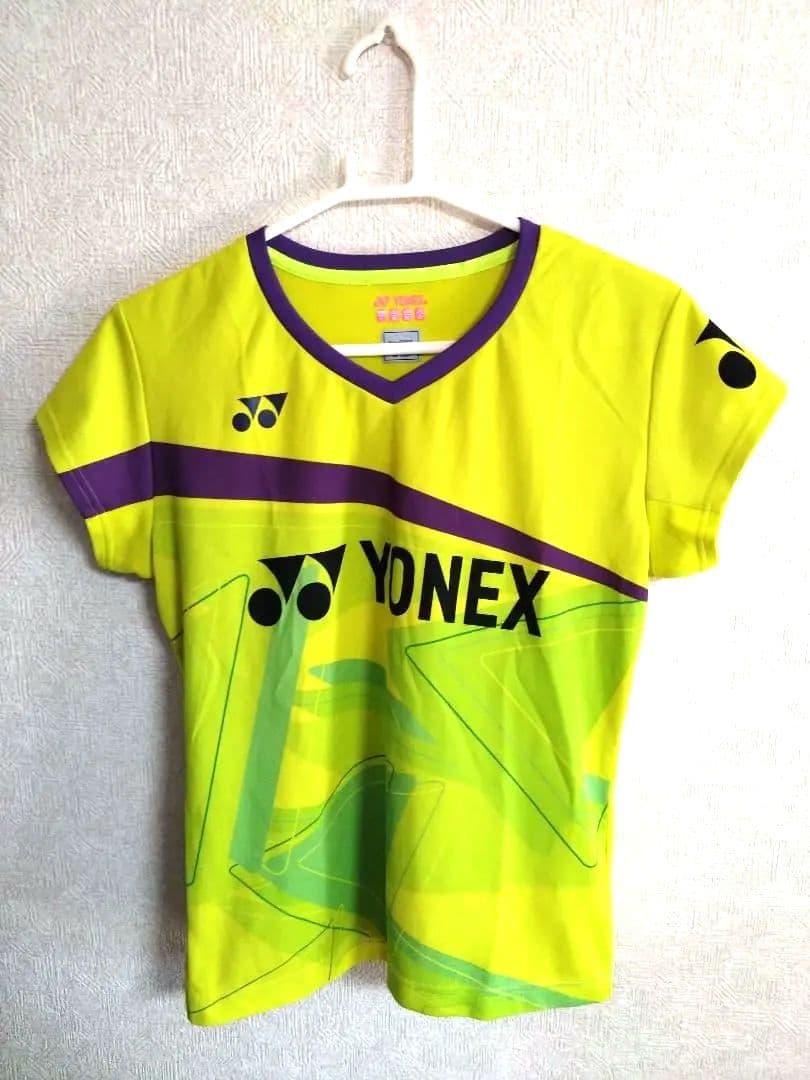 YONEXヨネックス　非売品希少　イエロー系レディースゲームウェア　O