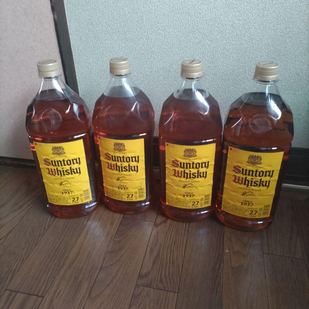 サントリー角ウイスキー2.7L　４本セット