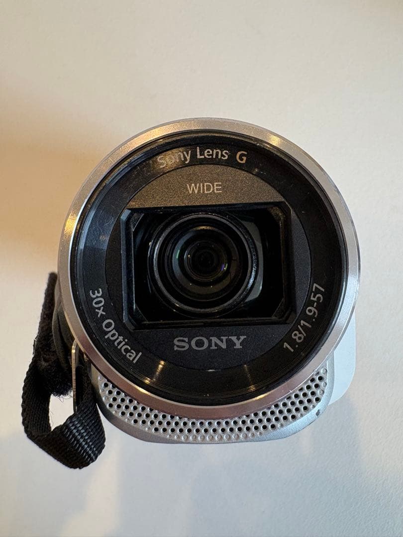 ジャンク　SONY ソニー HDR-CX680 ホワイト 2017年製