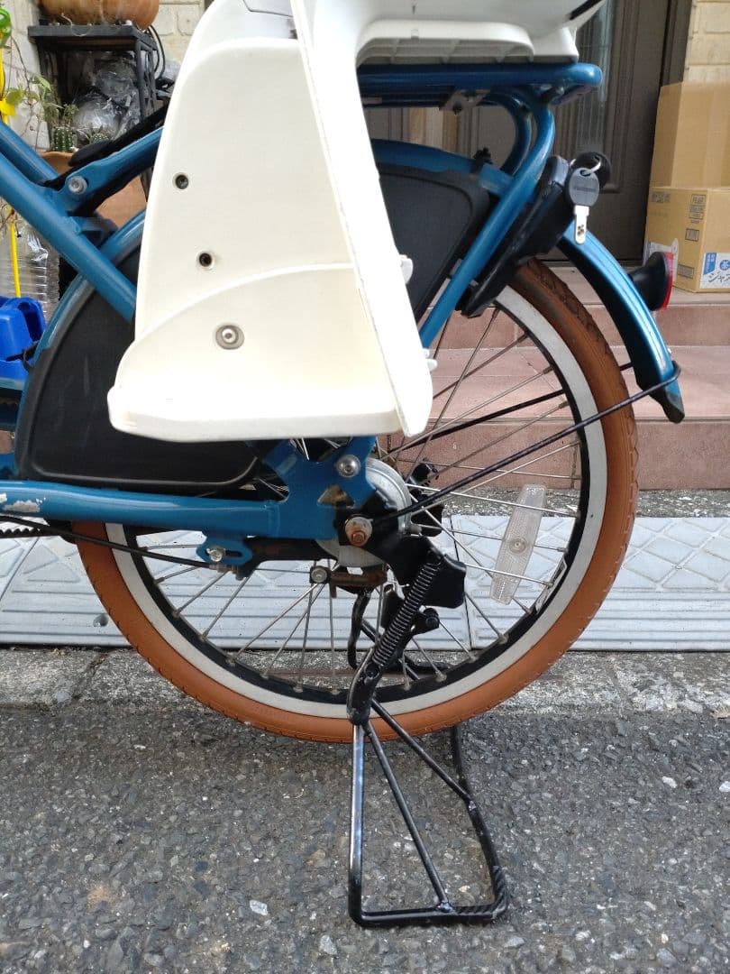 配送可★直接引渡可★カスタム【現行型ビッケグリ】電動アシスト自転車★３人乗子供乗
