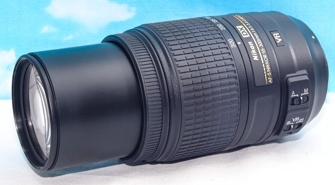 美品⭐️ニコン Nikon 55‐300㎜⭐️超望遠レンズ⭐️手振れ補正付き⭐️