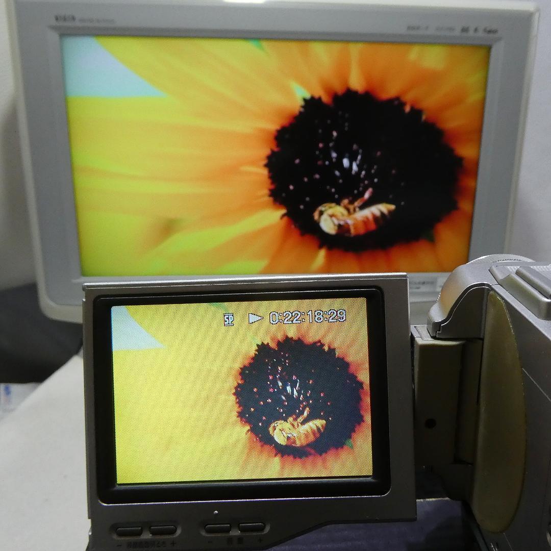 動作品 ソニーDCR-TRV8 MiniDV ビデオカメラ DVDダビングに最適