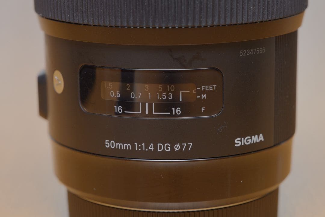 SIGMA 50mm F1.4 EFマウント