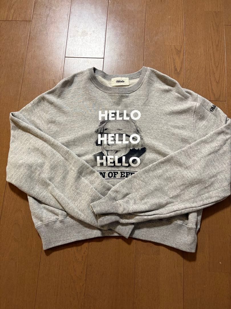 oblada オブラダ／HELLO SWEATハロースウェット　アインシュタイン