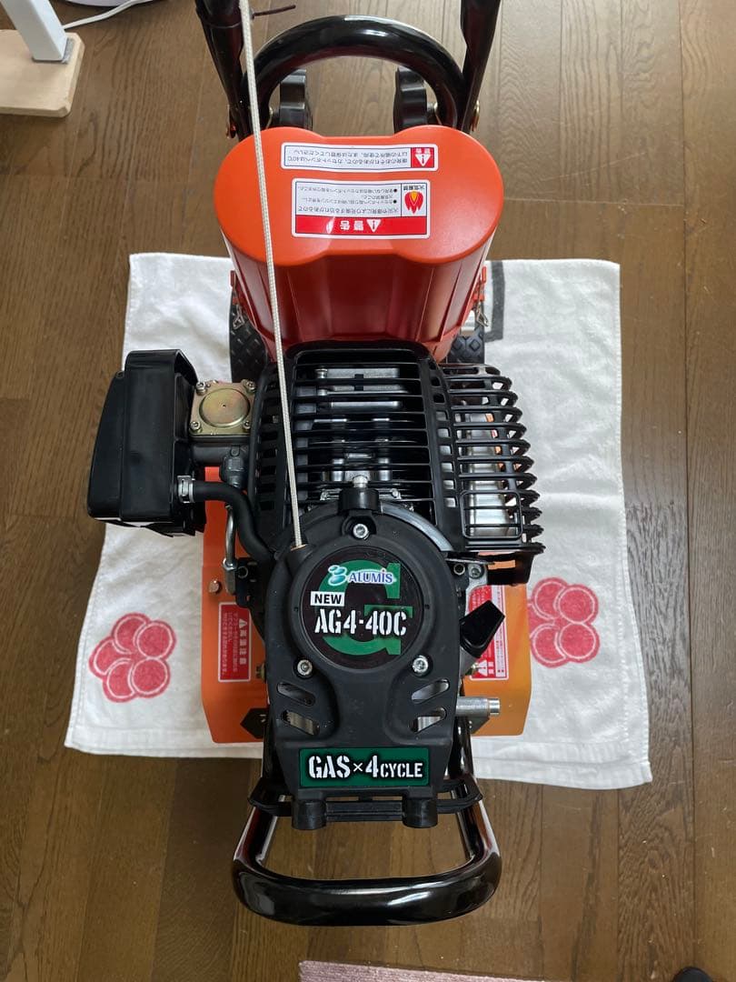 【新品】コメリ2025.5.31保証書付き 耕運機　AG4-40C