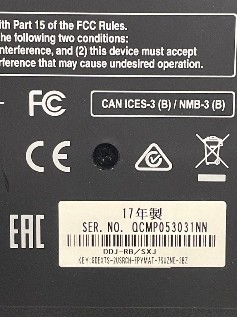 Pioneer DJ Power DJ コントローラー DDJ-RB