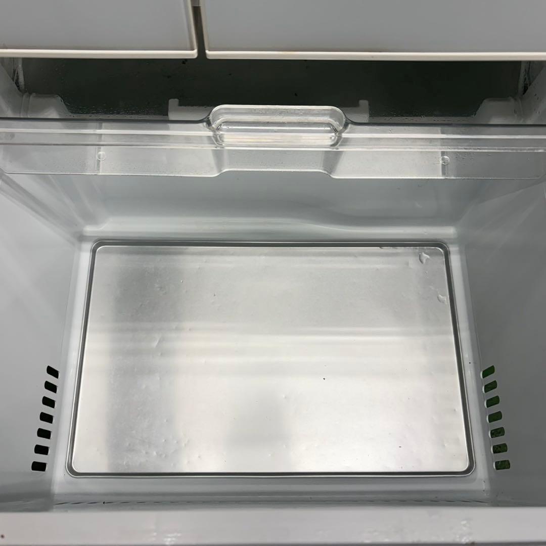 699東芝　大型冷蔵庫　400L強　小型　家庭用　右開き　自動製氷　ガラストップ