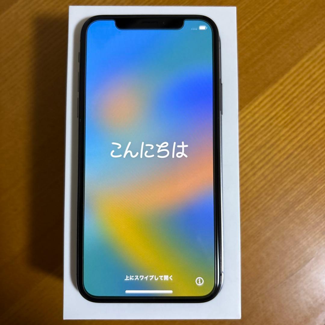 Apple iPhone X 64GB スペースグレイ