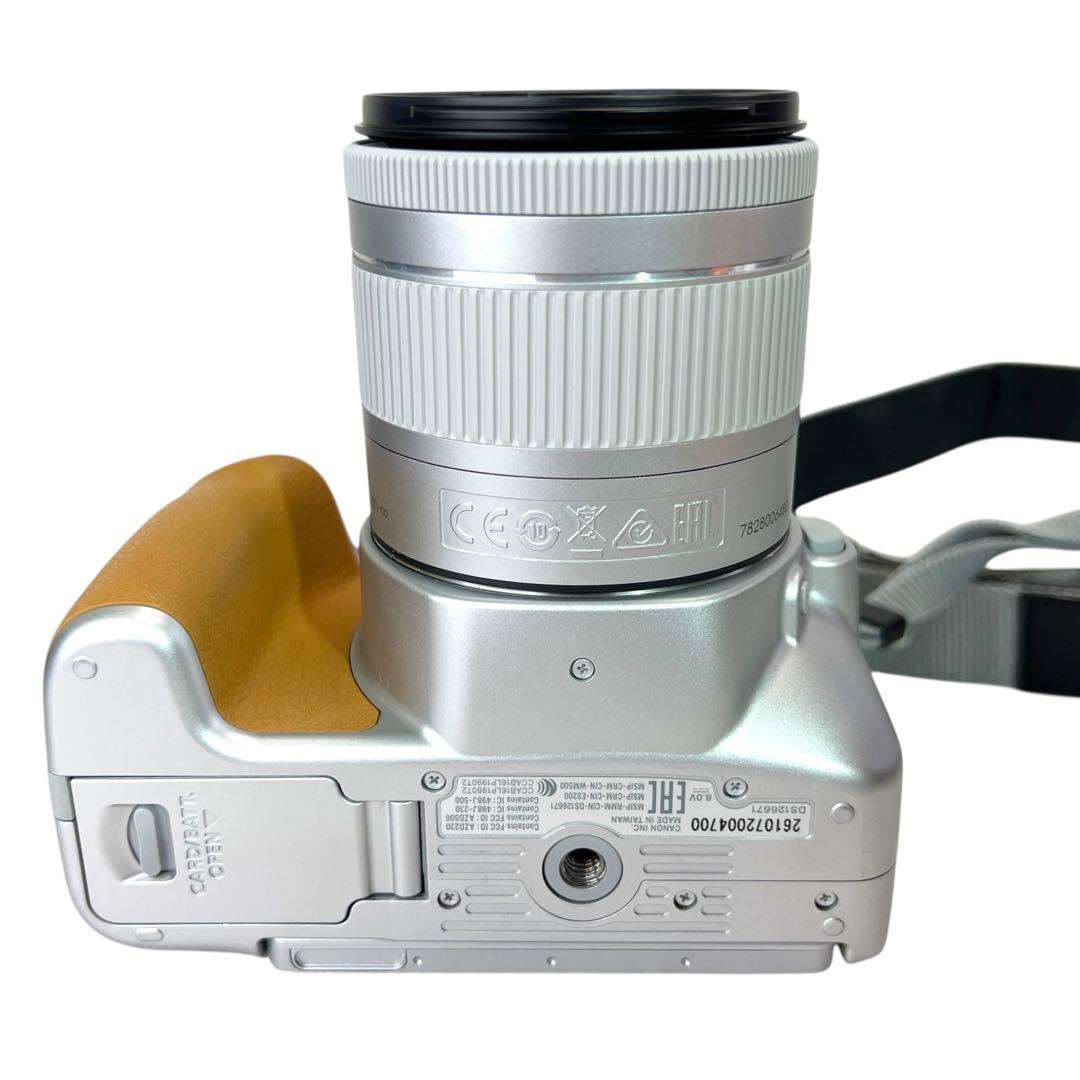 【希少カラー・極美品】Canon EOS Kiss X9 シルバー レンズキット