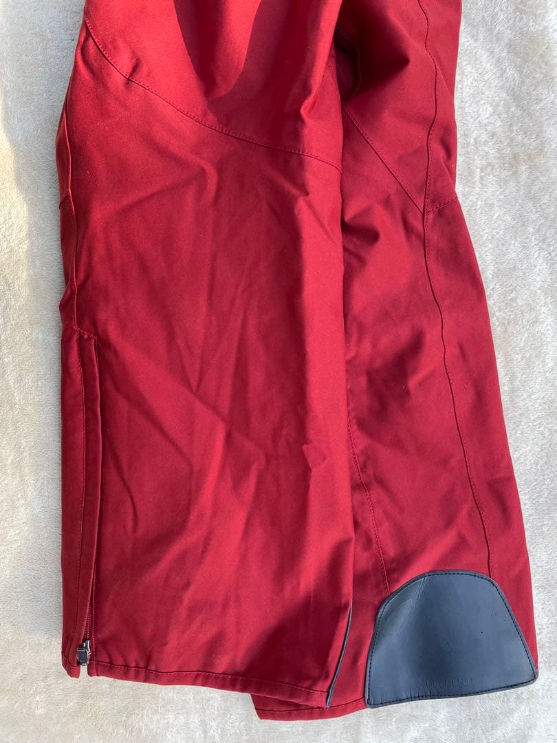 美品DESCENTEデサント スキーウェア上下 ホワイト/レッド Mサイズ